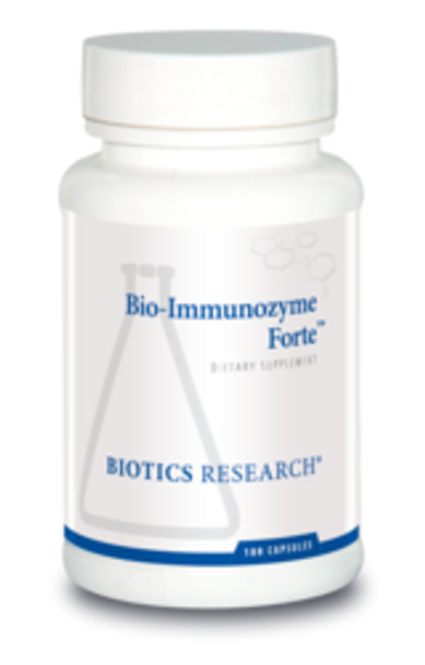 Bio-Immunozyme Forte by Biotics Research Corporation 180 Capsules