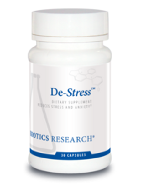 De-Stress by Biotics Research Corporation 30 Capsules