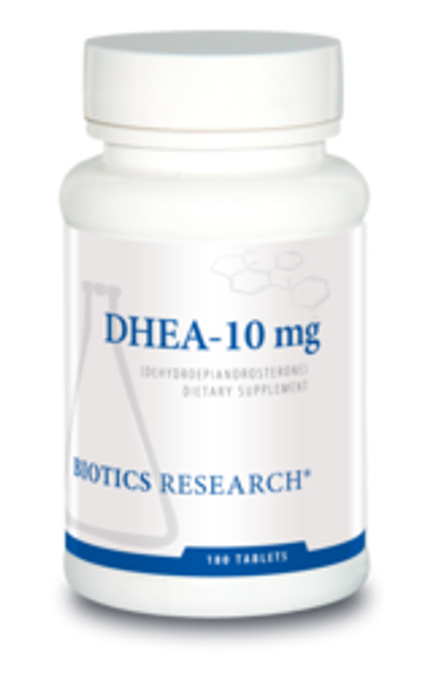 DHEA-10 mg by Biotics Research Corporation 180 Tablets