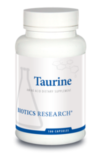 Taurine by Biotics Research Corporation 100 Capsules