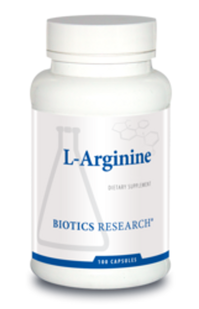 L-Arginine by Biotics Research Corporation 100 Capsules