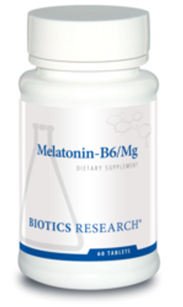 Melatonin-B6/Mg by Biotics Research Corporation 60 Tablets