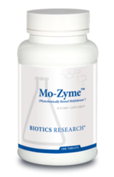 Mo-Zyme (Molybdenum) by Biotics research Corporation 100 Tablets