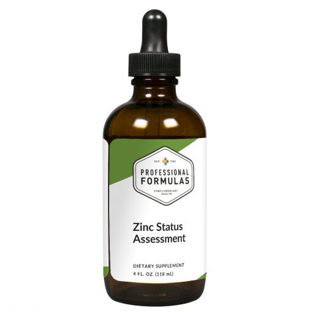 Zinc Status Assessment by Professional Complimentary Health Formulas ( PCHF ) 4 fl oz (118 ml).