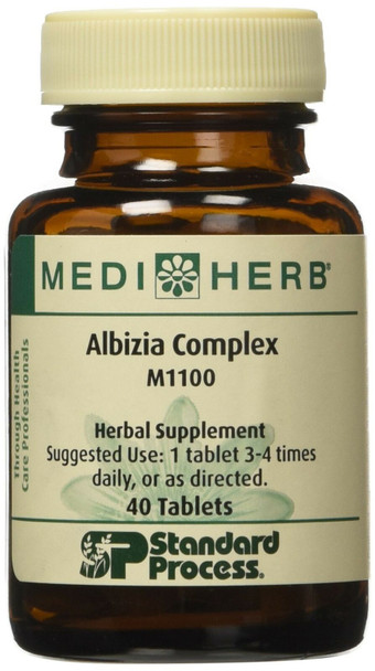 Albizia Complex M1100 by MediHerb 40 tablets (best by date: October 2020)
