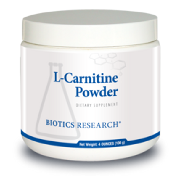 L-Carnitine Powder by Biotics Research 100g