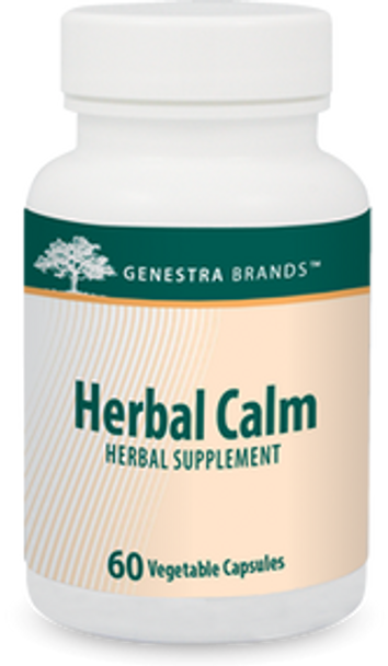 Herbal Calm by Genestra Brands 60 capsules (Best By Date: October 2019)