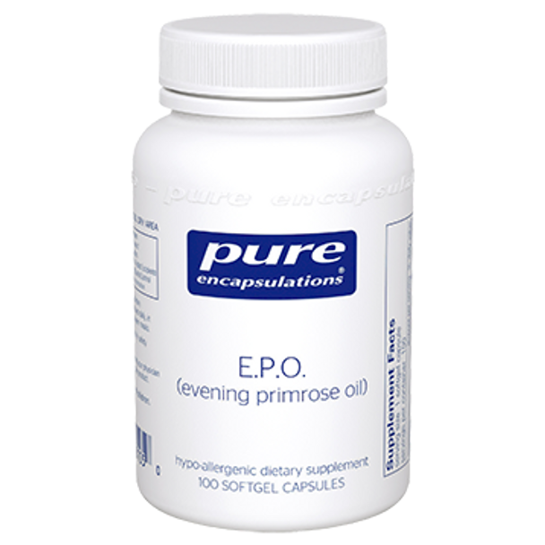 E.P.O. 500 mg 100 softgel capsules by Pure Encapsulations