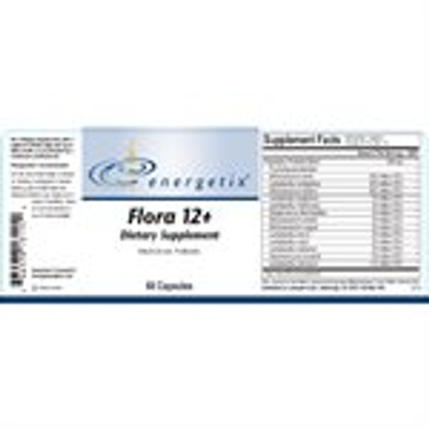 Flora 12+ by Energetix 60 capsules