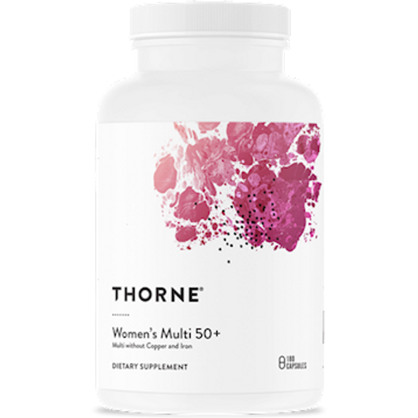 Women's Multi 50+ (formerly Women's Multi 50+ w/o Copper and Iron) by Thorne Research 180 capsules