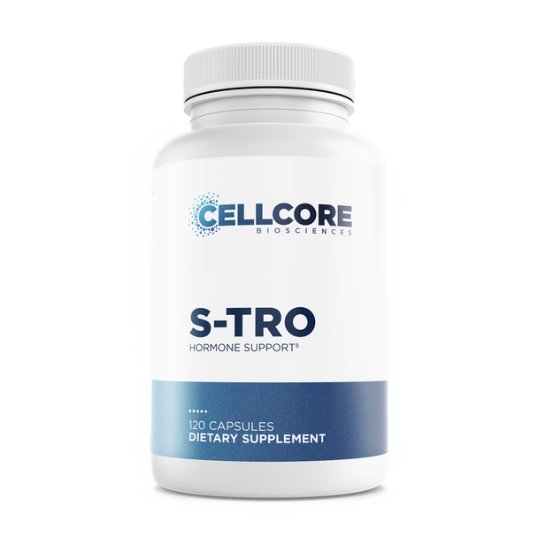 S-TRO Hormone Support by CellCore Biosciences 120 capsules