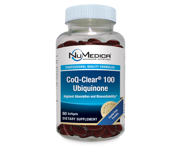 CoQ-Clear® 100 Ubiquinone - 60 Softgels by NuMedica