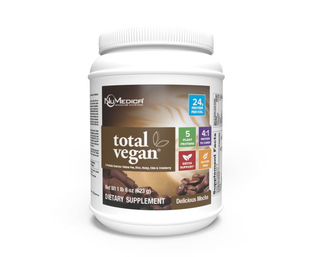 Total Vegan Mocha - 14 servings (1 lb. 6 oz.) by NuMedica