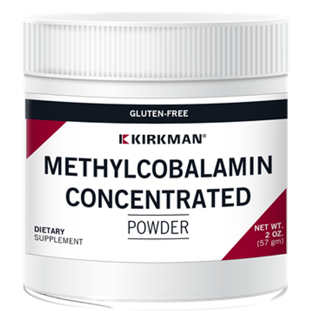 Super B12 (Methylcobalamin Concentrated) Powder 2 oz. by Kirkman Labs