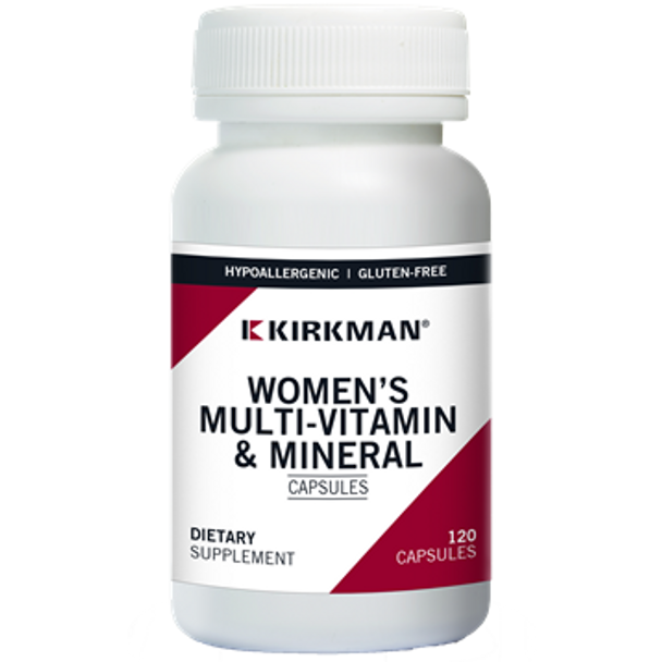 Women's Multi-Vitamin & Mineral - 120 caps by Kirkman Labs