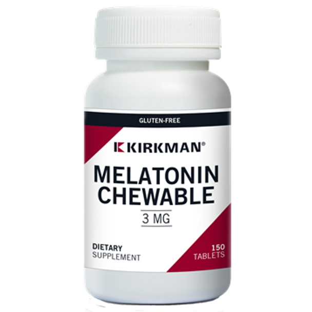 Melatonin Chewable 3 mg (150 tablets) by Kirkman Labs