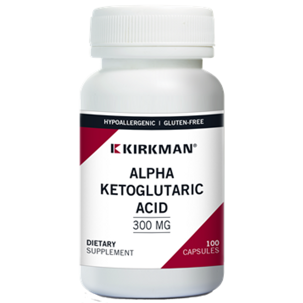 Alpha Ketoglutaric Acid - 100 caps by Kirkman Labs