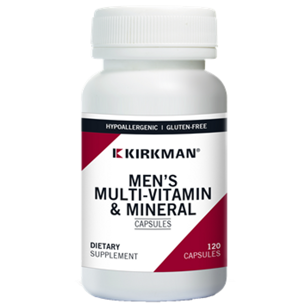 Men's Multi-Vitamin & Mineral (120 caps) by Kirkman Labs