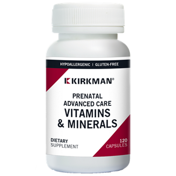 Prenatal Advanced Care Vit Min 120 caps by Kirkman Labs