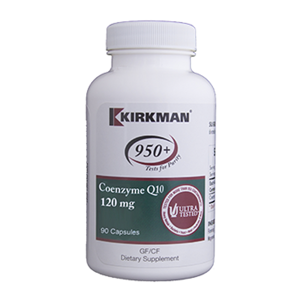 Coenzyme Q10 120mg Hypoallergenic (90 caps) by Kirkman Labs