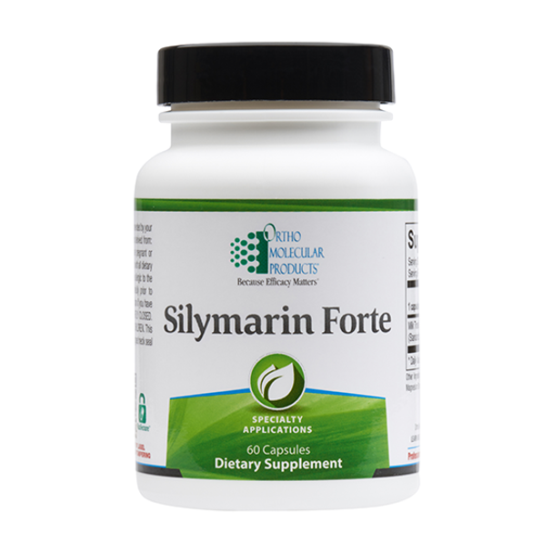 Silymarin Forte 60 Count by Ortho Molecular