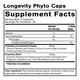 Longevity Phyto Caps 60 Capsules By Quick Silver From Clinical Nutrition Centers
