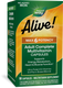 Alive!® Max6 Potency Adult Complete Multivitamin-No Added Iron - 90 capsules By Nature's Way