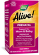 Alive!® Premium Prenatal Multivitamin - 60 softgels By Nature's Way