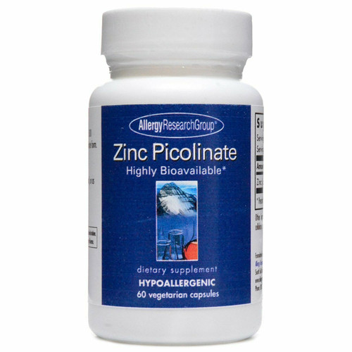 Zinc Picolinate 25 mg 60 caps by Allergy Research Group Clinical