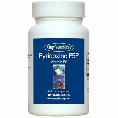 Pyrithioxin Pyridoxine P5P 60 cap 275 mg by Allergy Research Group - Clinical ...