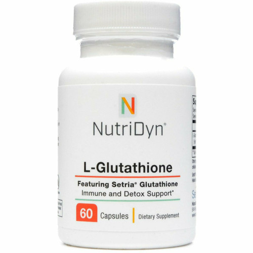 L-Glutathione 60 capsules by Nutri-Dyn - Clinical Nutrition Centers