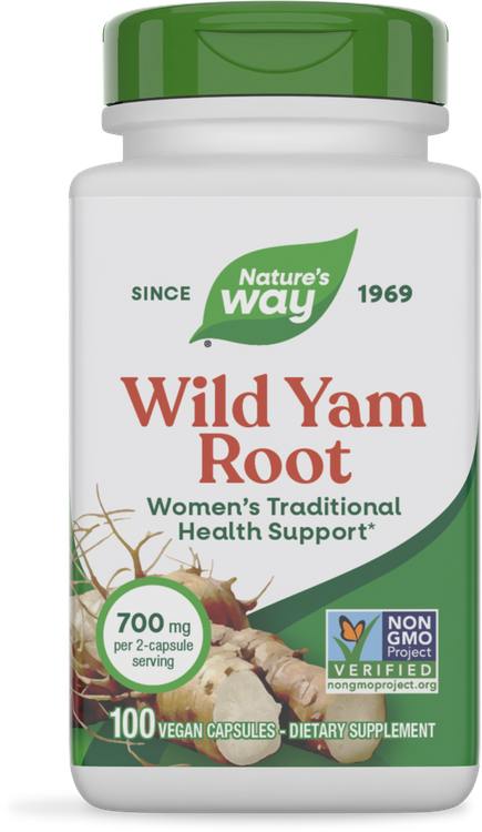 Jam Root Wild Yam Root - 100 capsules