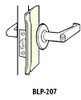 Don-Jo BLP-107-630 Latch Guard, Large Rose Stainless