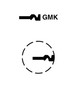 Yale RN11GMK Key blank OEM 6-pin, G Sectional