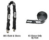 14KS Chain Sleeve, Abus 00709 by the foot