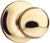 Kwikset Polo Knob Design, Brass Finish