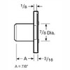 CCL 02067 7/8 US26D KA CAT30 (02694) Desk Drawer Lock Dimensions