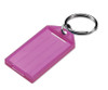 Key Tag, w/Split Ring 60500-68 Magenta 100/box