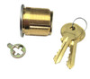 Ilco 7185YA1 26D Mortise Cylinder - Side View