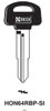 Ilco/Silca HON64RBP Key Blank Line Drawing Profile Image