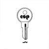 ESP CG16 Key Blank Line Drawing Profile Image