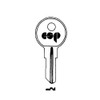 ESP IN8 Key blank line drawing profile Image