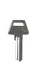 JMA RU-9D Key Blank for Ruko/ASSA Side 2