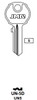 JMA UN-5D Key Blank Line Drawing Profile Image