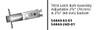 Simplex 54444 26D adjustable deadlatch assembly