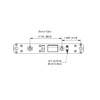 Ilco 452-F-3RH-201-628/313 Deadlatch Stoerfront Hardware