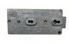 Sargent 4545 safe deposit lock back view