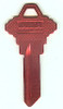 JMA SLG-3AL.AR Red Aluminum Key Blank Image