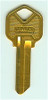 JMA KWI-1AL Yellow Aluminum Key Blank Image