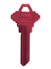 JMA SLG-4.AR Key Blank Image - Red Aluminum